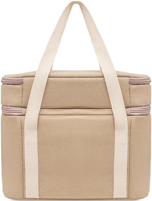 Torba termiczna z płótna 320 g/m²: Położenie logo — tył produktu