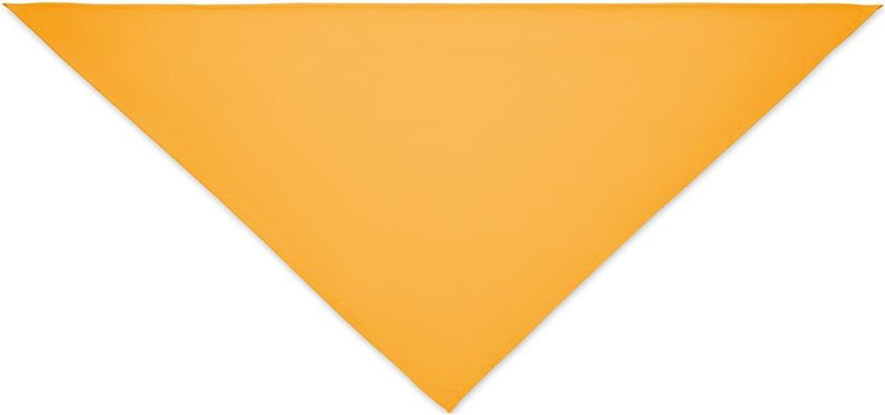 Foulard multifonction en polycoton: Emplacement du logo — Face 1, col