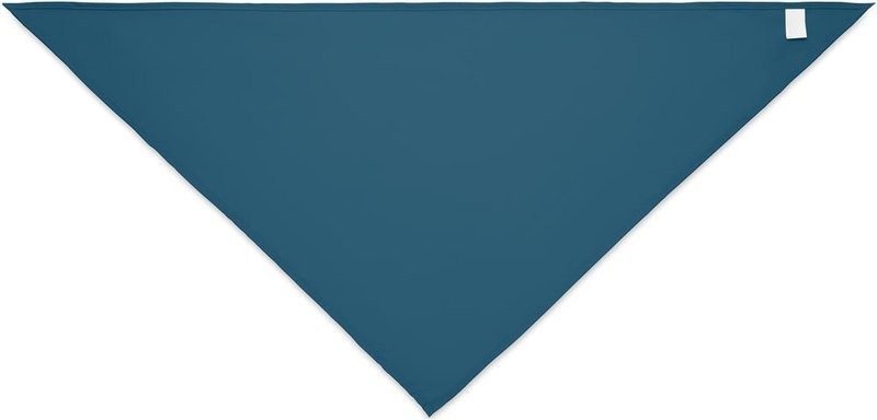 Foulard multifonction en polycoton: Emplacement du logo — Face 2, col