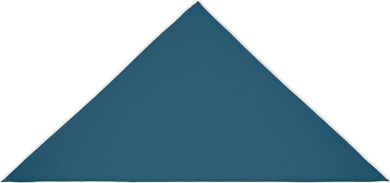 Foulard multifonction en polycoton: Emplacement du logo — Face 1, tête