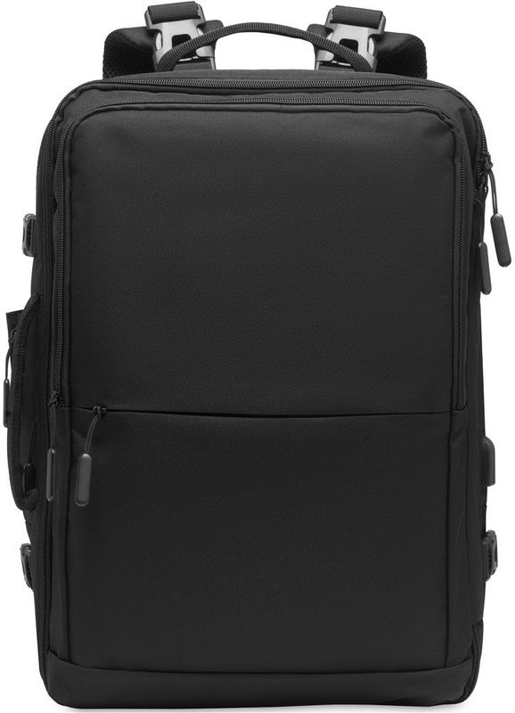 Sac à dos en RPET 600D: Emplacement du logo – partie supérieure de la face avant du produit
