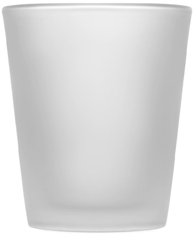 Verre à shot pour sublimation 44 ml: Emplacement du logo – face avant du produit