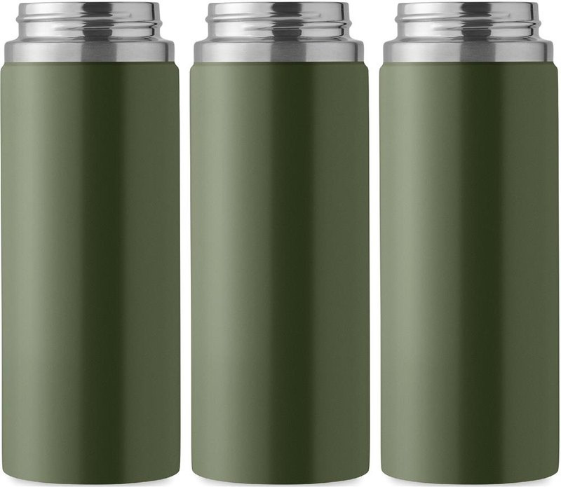 Gourde à double paroi 500 ml: Sérigraphie circulaire – autour du produit