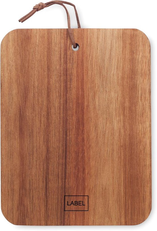 Planche à découper en bois d’acacia: Emplacement du logo – face 2 du produit