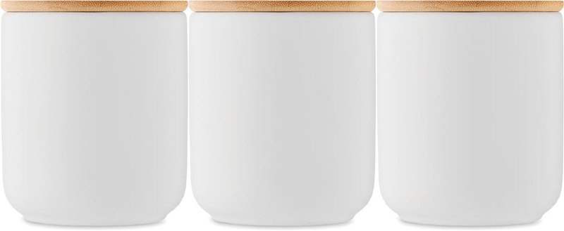 Bougie en cire végétale 200 g: Sérigraphie circulaire – autour du produit