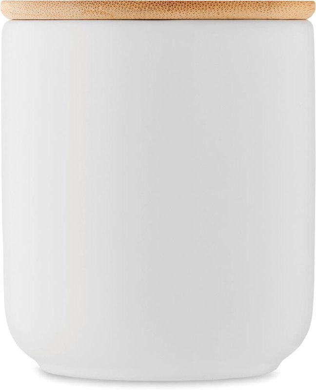 Bougie en cire végétale 200 g: Emplacement du logo – face 1 du produit