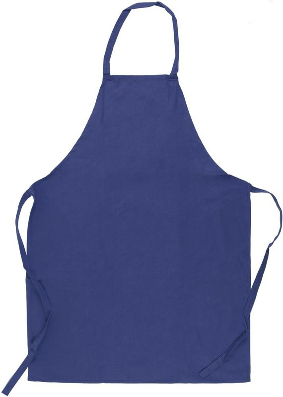 Tablier de cuisine en coton: Emplacement du logo – face avant du produit