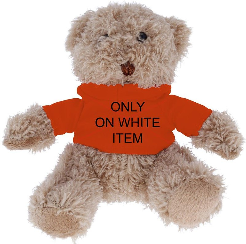 Ours en peluche avec sweat à capuche: Impression par sublimation — T-shirt