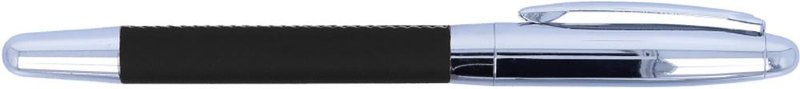 Ensemble stylo à bille et roller: Emplacement du logo — Stylo roller, à côté du clip
