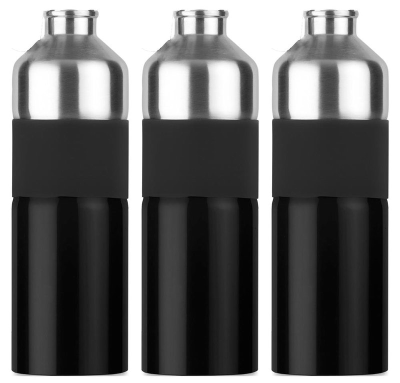 Bouteille en acier inoxydable 750 ml: Sérigraphie circulaire – autour du produit