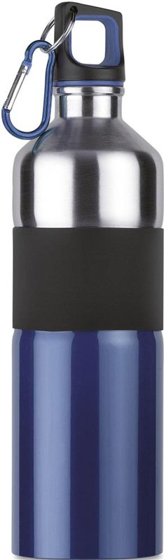 Bouteille en acier inoxydable 750 ml: Emplacement du logo – partie supérieure de la face avant du produit