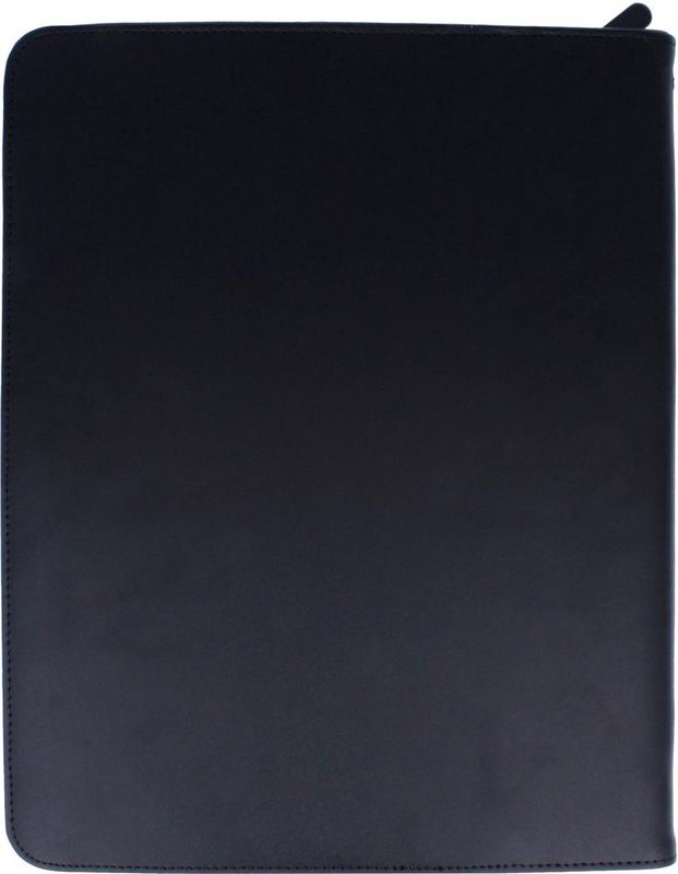 A4 leather conference folder: Logo position – back of the product