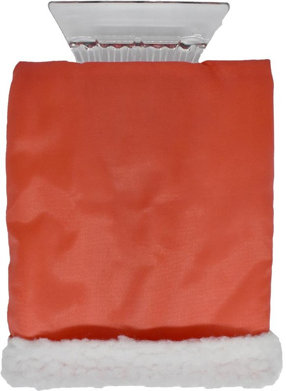 Grattoir à glace avec moufle: Emplacement du logo — Grattoir