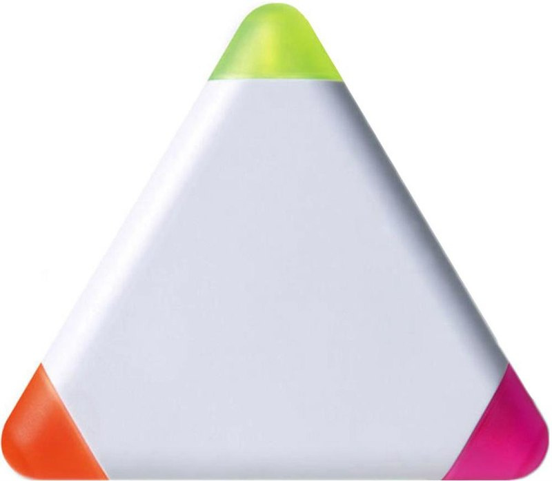 Surligneur triangulaire: Tampographie — Arrière du produit