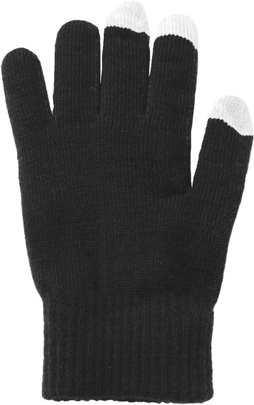 Gants tactiles pour smartphones: Broderie — Dessus du gant