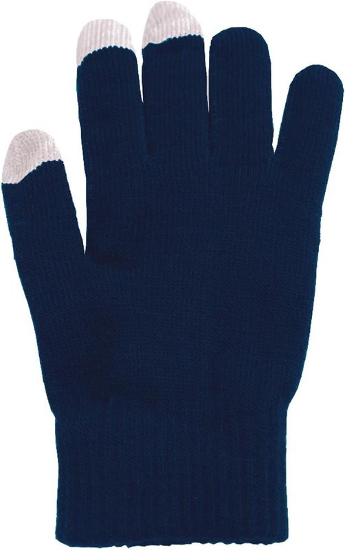 Gants tactiles pour smartphones: Broderie — Dessus du gant