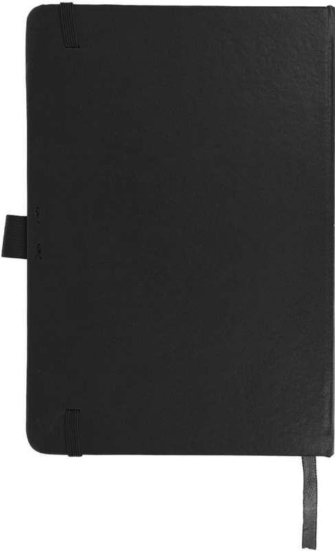 Carnet A5 avec stylo 72 feuilles lignées: Emplacement du logo – face arrière du produit