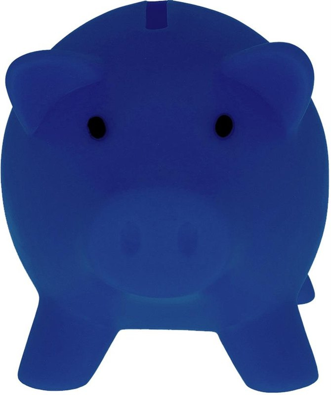 Tirelire cochon: Emplacement du logo – face avant du produit