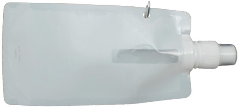 Gourde pliable: Emplacement du logo – centre de la face avant du produit