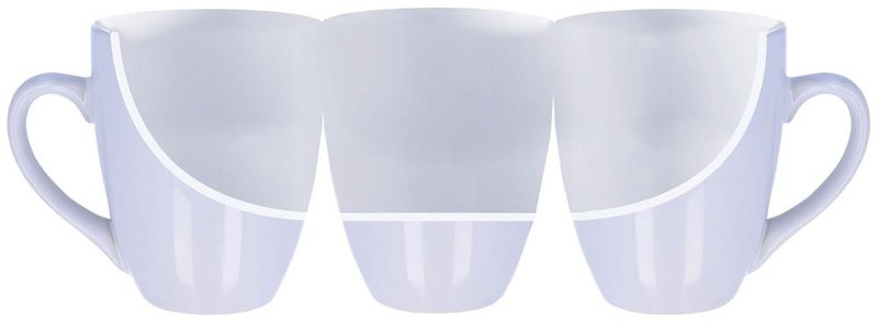 Tasse en grès 160 ml: Transfert céramique — Intérieur du produit