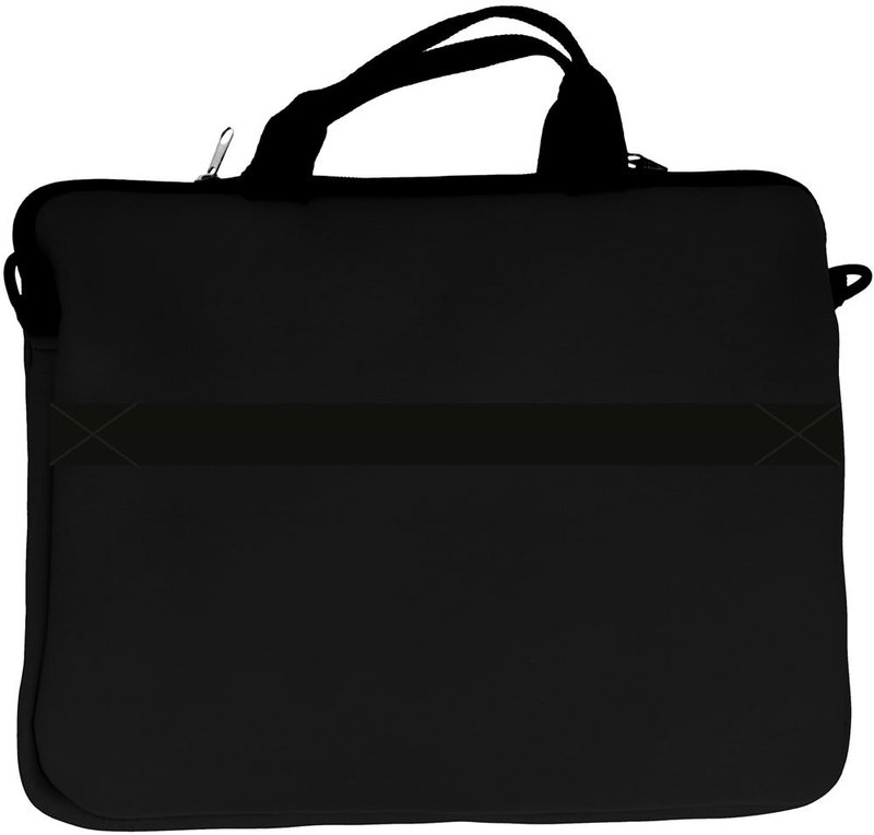 Neoprenowe etui na laptopa: Położenie logo — tył produktu