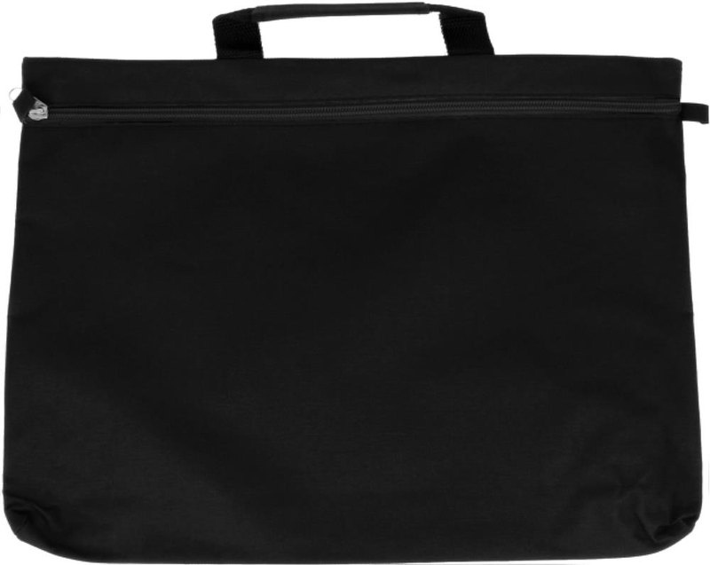 Porte-documents en polyester 600D: Emplacement du logo – face avant du produit