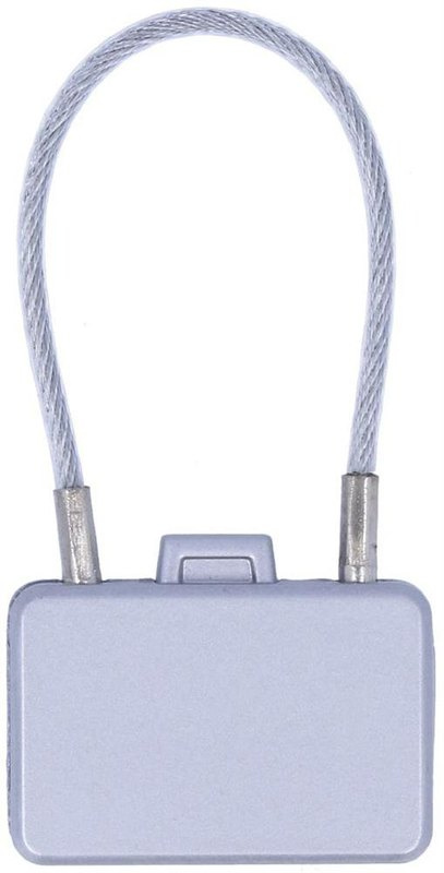 Cadenas à combinaison pour valise: Emplacement du logo – face arrière du produit