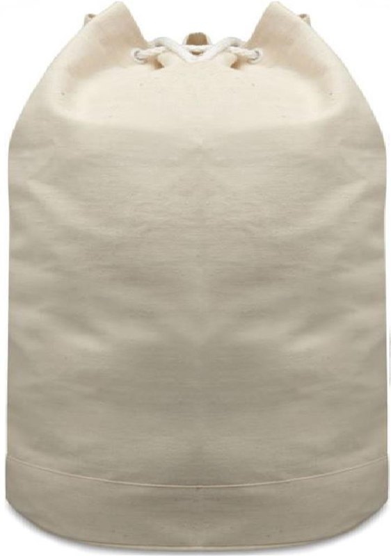 Sac marin en coton: Emplacement du logo – face avant du produit
