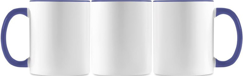 Mug coloré pour sublimation: Sérigraphie circulaire – autour du produit