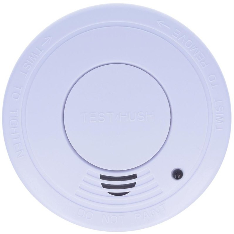 Détecteur de fumée: Emplacement du logo — Bouton
