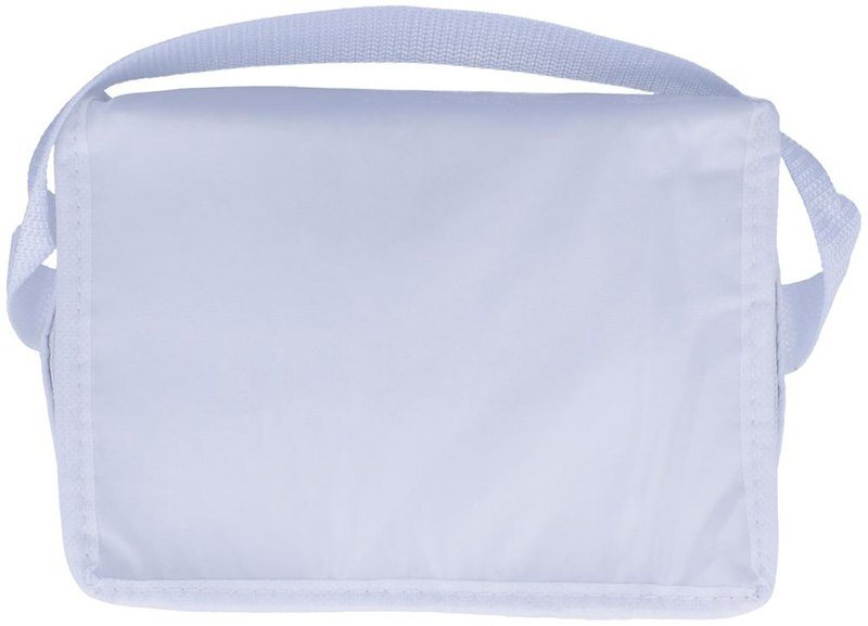 Sac isotherme pour 6 canettes: Emplacement du logo – dessus du produit