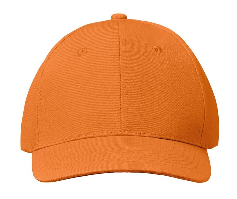 Casquette de baseball à 6 panneaux: Broderie — Avant du produit
