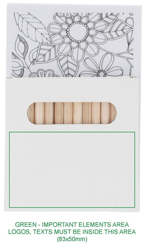 Drawing adult set: Digital printing – box: front