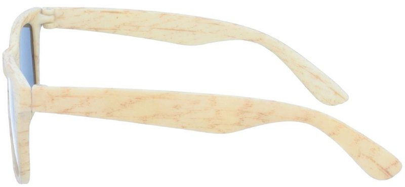 Lunettes de soleil aspect bois MAARDU: Emplacement du logo – jambe gauche