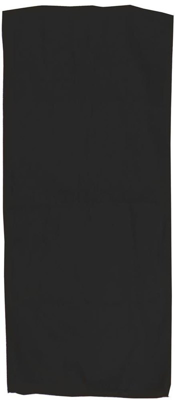 Serviette de sport avec pochette: Emplacement du logo — Serviette: Face arrière