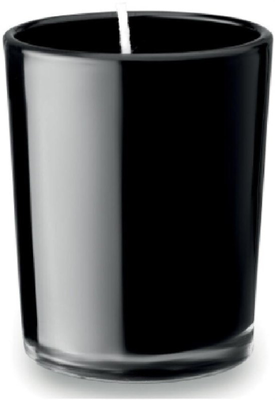 Bougie parfumée en verre: Emplacement du logo – face 1 du produit