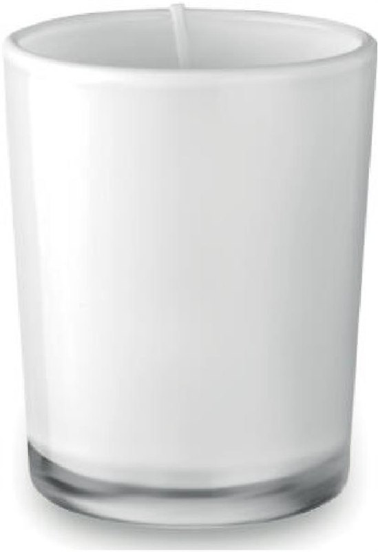 Bougie parfumée en verre: Emplacement du logo – face 2 du produit