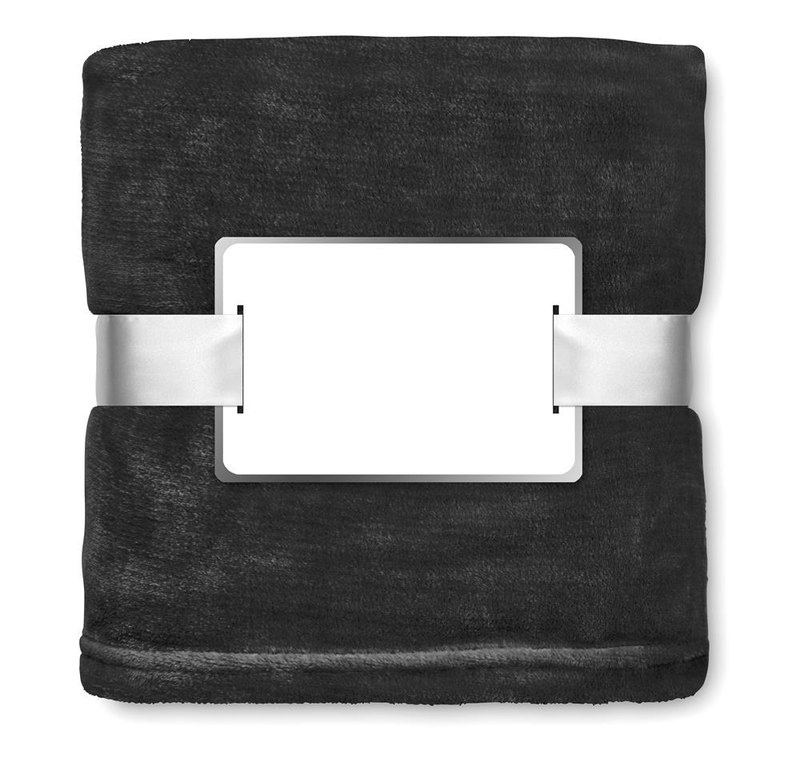 Couverture en flanelle: Tampographie — Insert