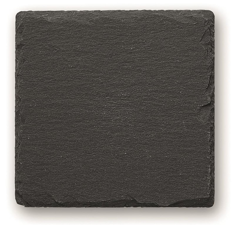 Slate coasters with EVA bottom: Logo position – slate 1