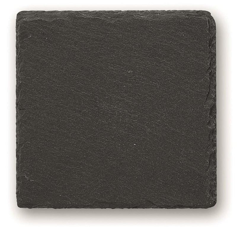 Slate coasters with EVA bottom: Logo position – slate 3