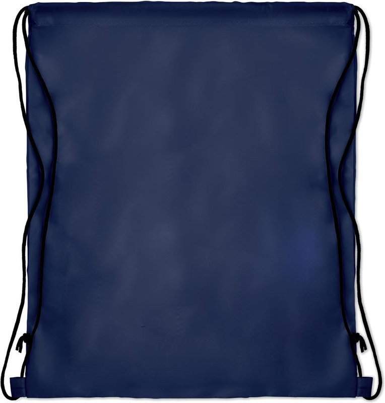 Sac à cordon en polyester 210D: Emplacement du logo – face arrière du produit