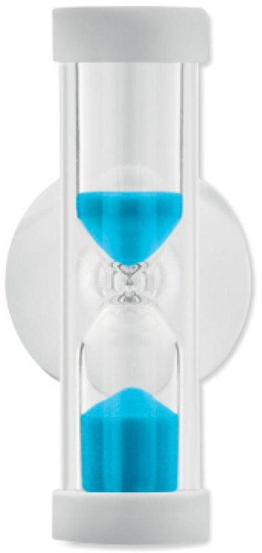 Minuteur de douche (4 min): Emplacement du logo — Verre