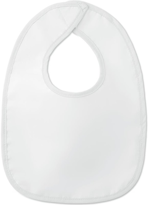 Bavoir bébé en coton: Impression par transfert — Avant du produit