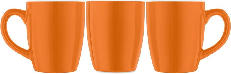 Mug coloré en céramique 290 ml: Sérigraphie circulaire – autour du produit