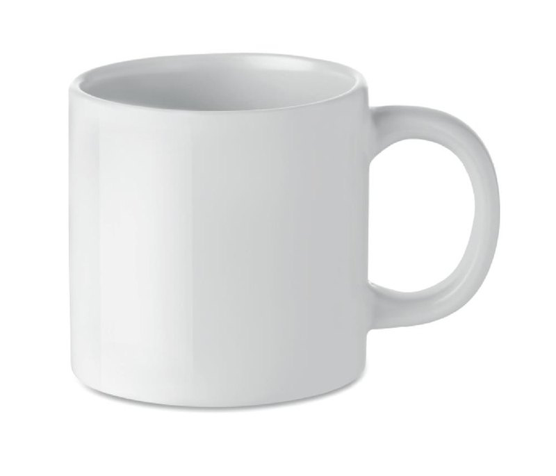 Kubek ceramiczny do sublimacji 200 ml: Logo position – for right-handed use