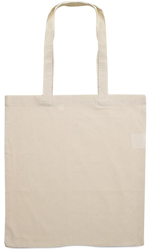 Sac de courses en coton 140 g/m²: Impression par transfert numérique — Avant du produit