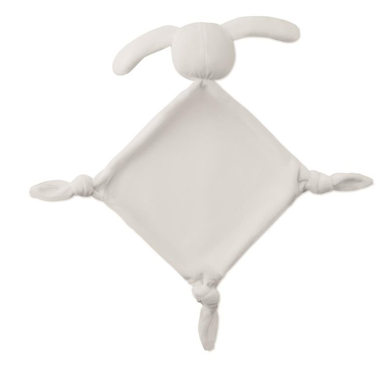 Doudou pour bébé: Emplacement du logo – face arrière du produit