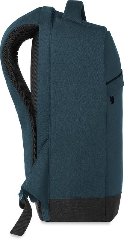 Sac à dos à 2 tons avec prise USB: Emplacement du logo – côté gauche du produit