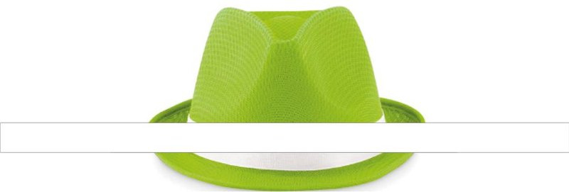 Chapeau coloré en polyester: Impression par transfert — Bande