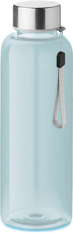 Bouteille en Tritan 500 ml: Emplacement du logo – couvercle